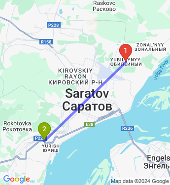 Маршрут по Саратову