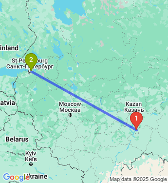 Маршрут из Димитровграда в Янино-1