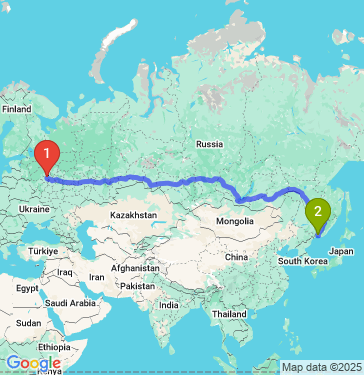 Маршрут из Севера в Артема