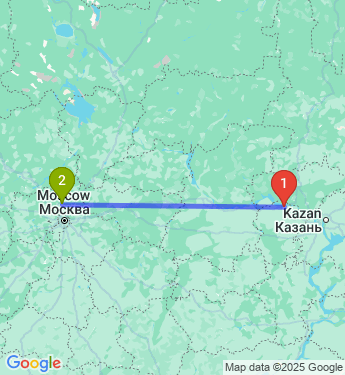 Маршрут из Чебоксар в Икшу