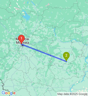 Маршрут из Химок в Саранск