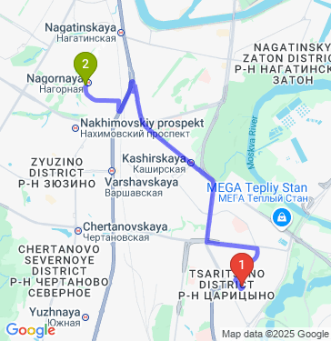 Маршрут по Москве