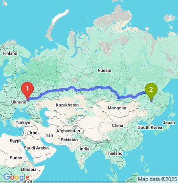 Маршрут из Алексеевки в Благовещенск