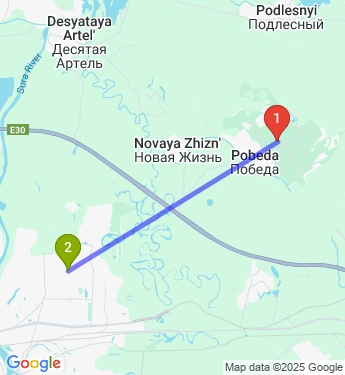 Маршрут по Пензе