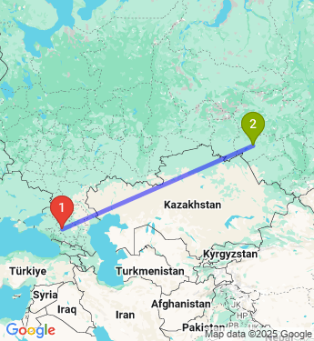 Маршрут из Ставрополя в Труновское