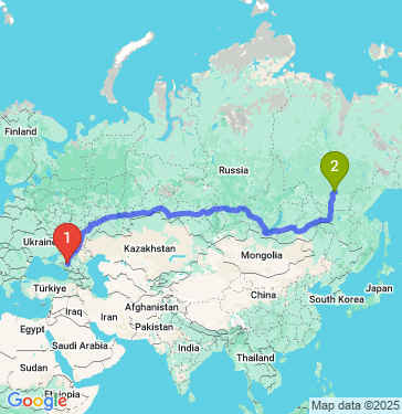 Маршрут из Армавира в Томмота
