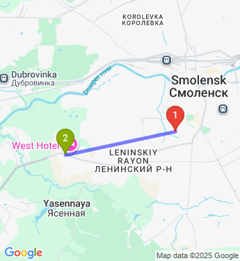 Маршрут по Смоленску