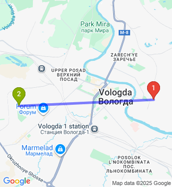 Маршрут по Вологде