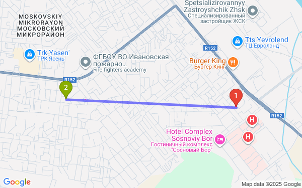 Маршрут по Иванову