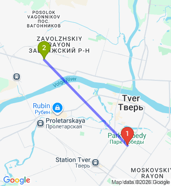 Маршрут по Твери