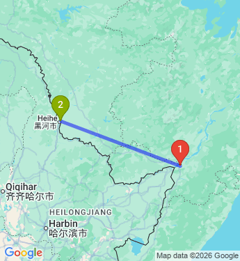 Маршрут из Хабаровска в Благовещенск