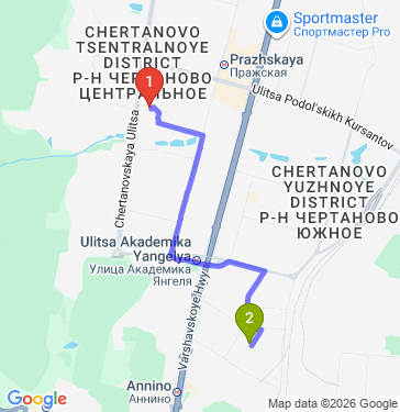 Маршрут по Москве