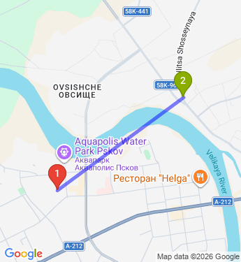 Маршрут по Пскову