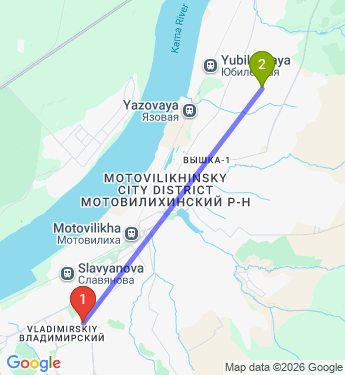 Маршрут по Перми