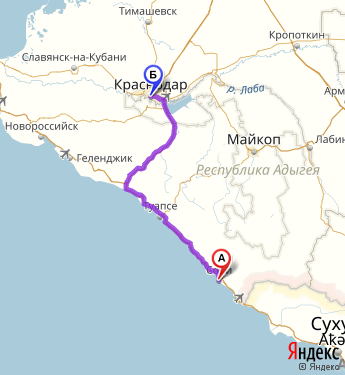 Расстояние от краснодара до майкопа. Новороссийск и Лазаревское на карте.