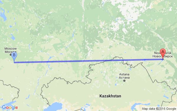 Москва новосибирск раз. Москва Новосибирск карта. Расстояние от Москвы до Новосибирска. Москва Новосибирск. Новосибирск на карте от Москвы.
