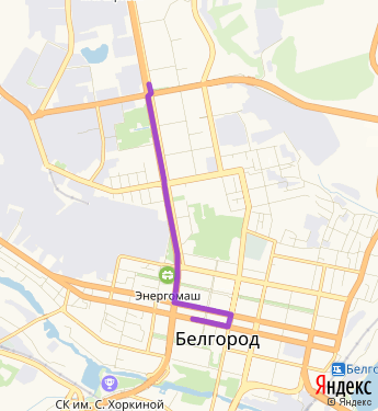 Маршрут по Белгороду