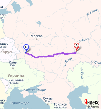 Москва казань расстояние на машине в км
